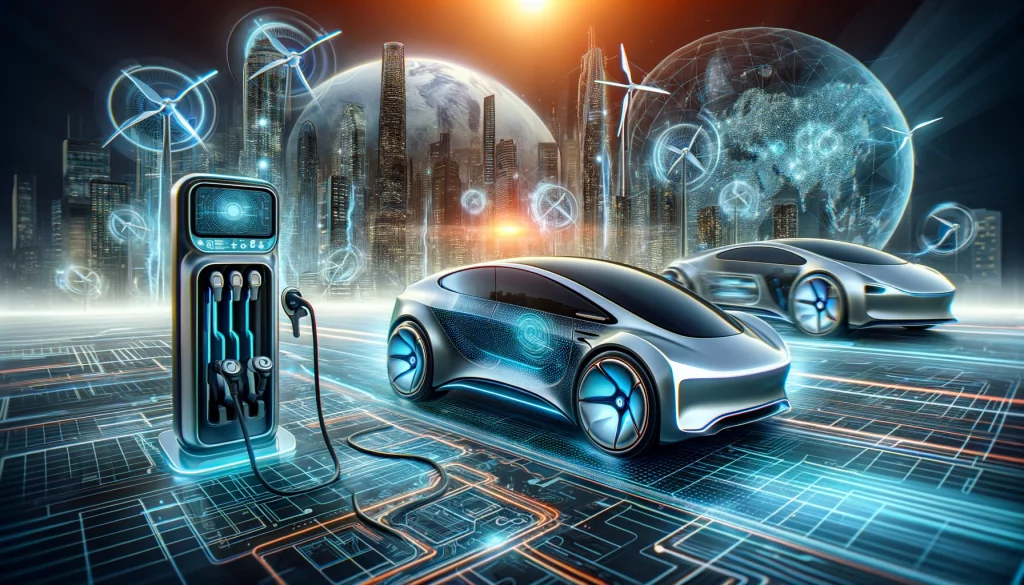 Визуализация эволюции электромобилей в 2024 году